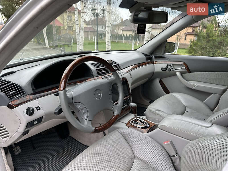 Седан Mercedes-Benz S-Class 2003 в Ужгороді фото 17 Седан Mercedes-Benz S-Class 2003 в Ужгороді