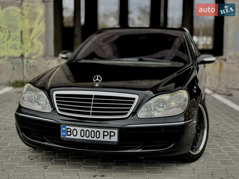 Седан Mercedes-Benz S-Class 2002 в Тернополе фото 5 Седан Mercedes-Benz S-Class 2002 в Тернополе