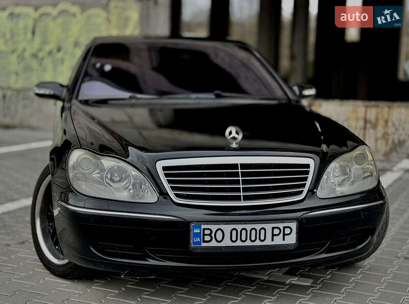 Седан Mercedes-Benz S-Class 2002 в Тернополе фото 7 Седан Mercedes-Benz S-Class 2002 в Тернополе