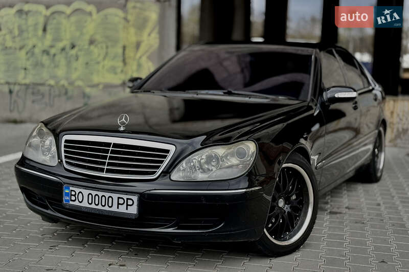 Седан Mercedes-Benz S-Class 2002 в Тернополе фото 11 Седан Mercedes-Benz S-Class 2002 в Тернополе