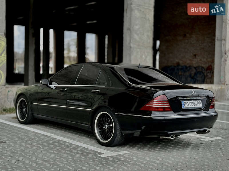 Седан Mercedes-Benz S-Class 2002 в Тернополе фото 12 Седан Mercedes-Benz S-Class 2002 в Тернополе