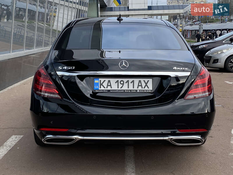 Седан Mercedes-Benz S-Class 2019 в Киеве фото 6 Седан Mercedes-Benz S-Class 2019 в Киеве