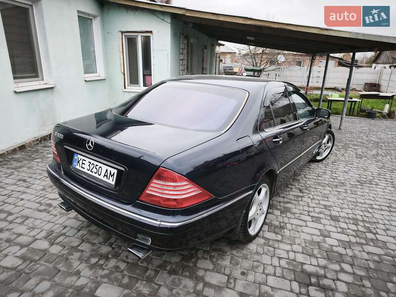 Седан Mercedes-Benz S-Class 2002 в Кривому Розі фото 7 Седан Mercedes-Benz S-Class 2002 в Кривому Розі