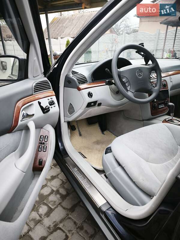 Седан Mercedes-Benz S-Class 2002 в Кривому Розі фото 15 Седан Mercedes-Benz S-Class 2002 в Кривому Розі