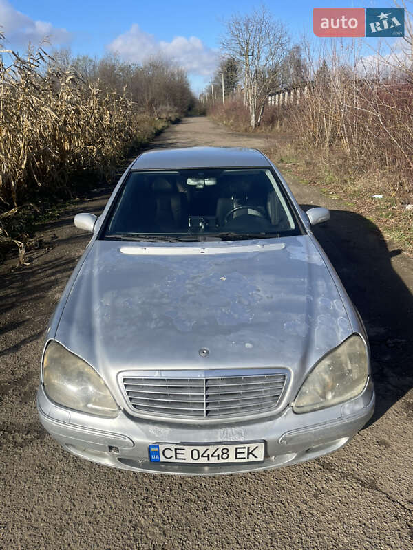 Седан Mercedes-Benz S-Class 1998 в Чернівцях фото 5 Седан Mercedes-Benz S-Class 1998 в Чернівцях