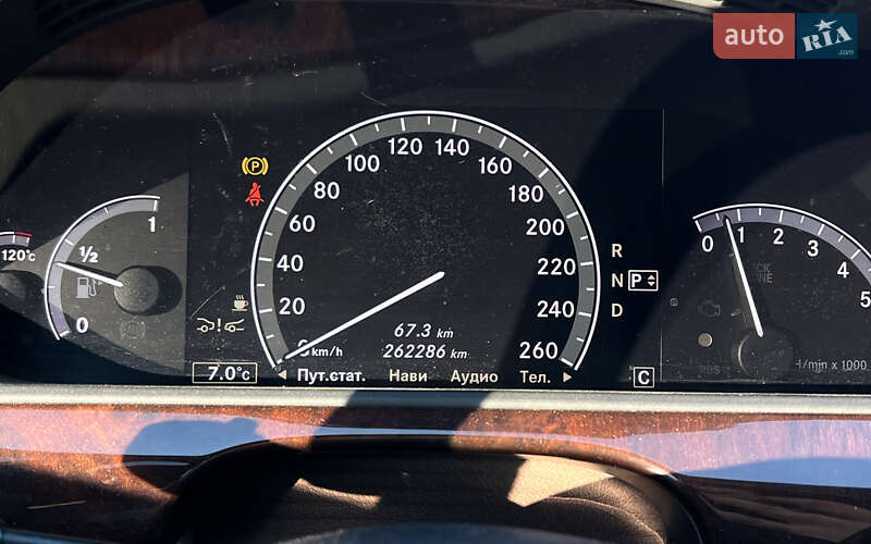 Седан Mercedes-Benz S-Class 2010 в Львове