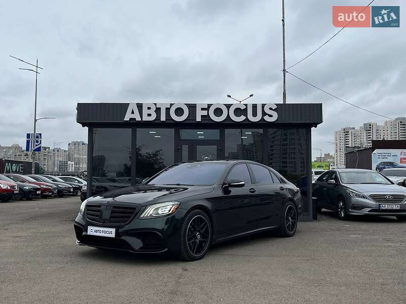 Седан Mercedes-Benz S-Class 2018 в Києві