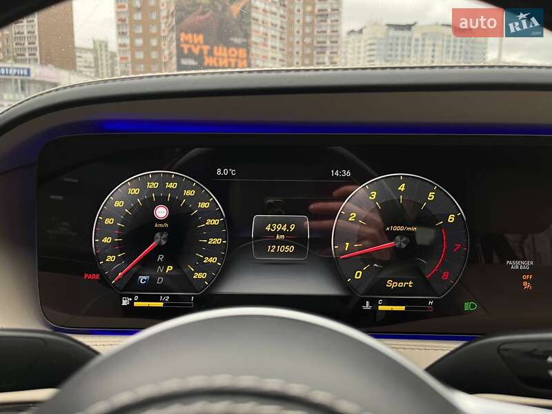 Седан Mercedes-Benz S-Class 2018 в Києві