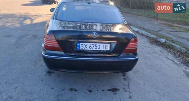 Седан Mercedes-Benz S-Class 1999 в Демидівці