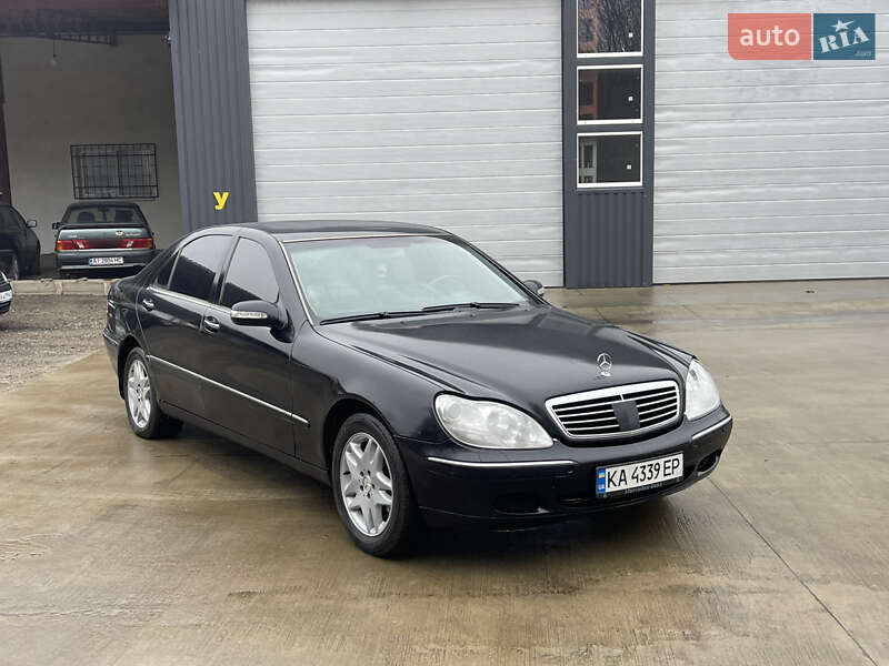 Седан Mercedes-Benz S-Class 2001 в Золотоноші
