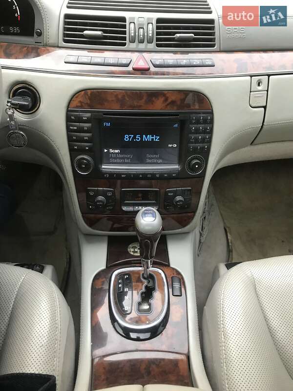 Седан Mercedes-Benz S-Class 2003 в Полтаве фото 9 Седан Mercedes-Benz S-Class 2003 в Полтаве