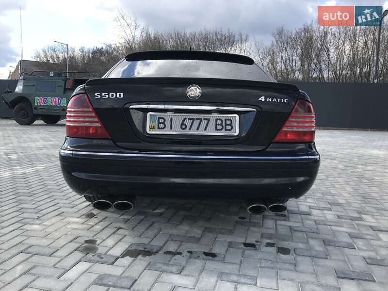 Седан Mercedes-Benz S-Class 2003 в Полтаве фото 12 Седан Mercedes-Benz S-Class 2003 в Полтаве