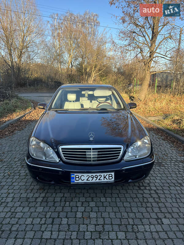 Седан Mercedes-Benz S-Class 2001 в Львові