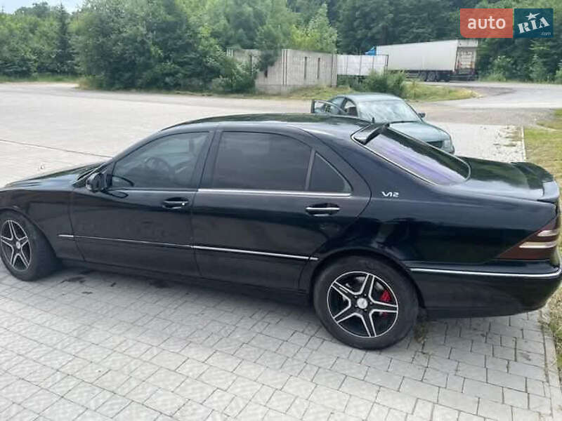 Седан Mercedes-Benz S-Class 2001 в Бучачі фото 4 Седан Mercedes-Benz S-Class 2001 в Бучачі