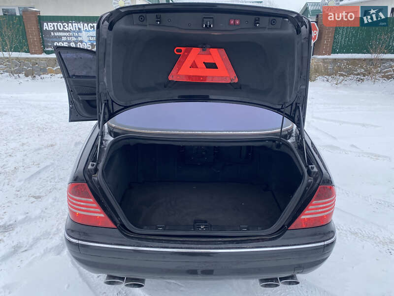Седан Mercedes-Benz S-Class 2003 в Южноукраинске фото 13 Седан Mercedes-Benz S-Class 2003 в Южноукраинске