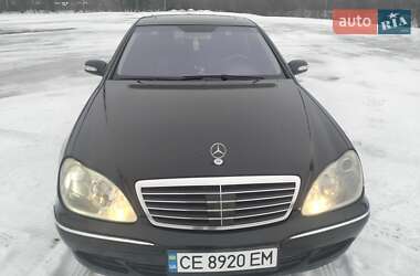 Седан Mercedes-Benz S-Class 2002 в Черновцах