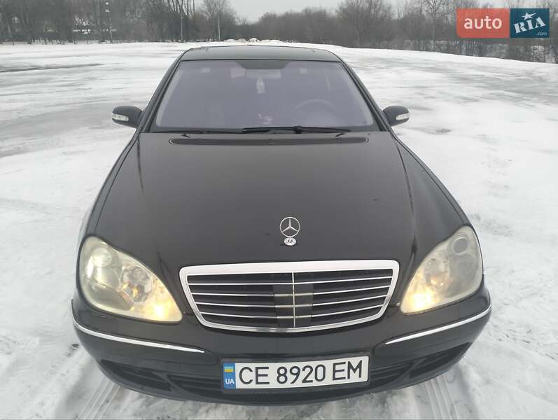 Mercedes-Benz S-Class 2002 Mercedes-Benz S-Class 2002