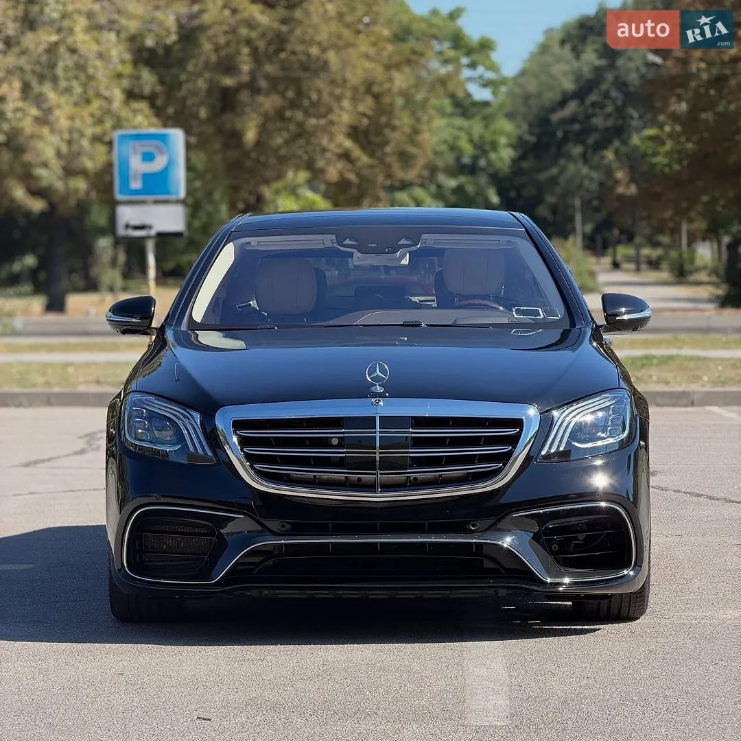 2018 Mercedes-Benz S-klasse - фото 1