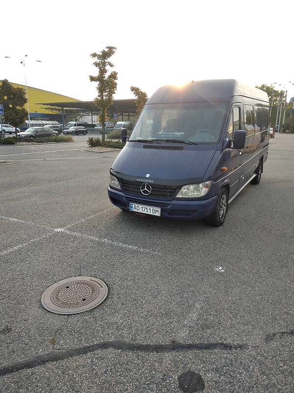 Мікроавтобус Mercedes-Benz Sprinter 2005 в Сваляві фото 8 Мікроавтобус Mercedes-Benz Sprinter 2005 в Сваляві