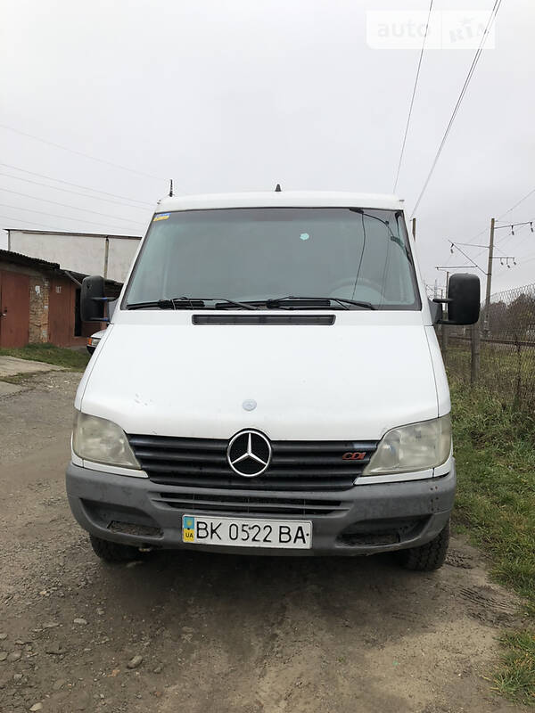 Грузовой фургон Mercedes-Benz Sprinter 2002 в Хмельницком