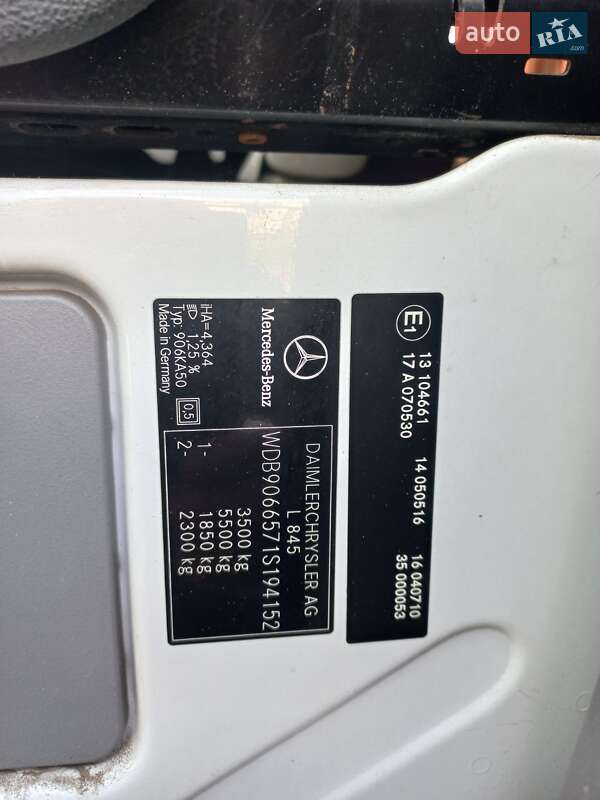 Мікроавтобус Mercedes-Benz Sprinter 2007 в Хусті