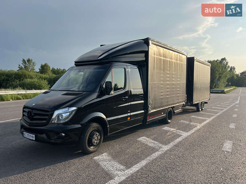 Тентований Mercedes-Benz Sprinter 2013 в Ковелі