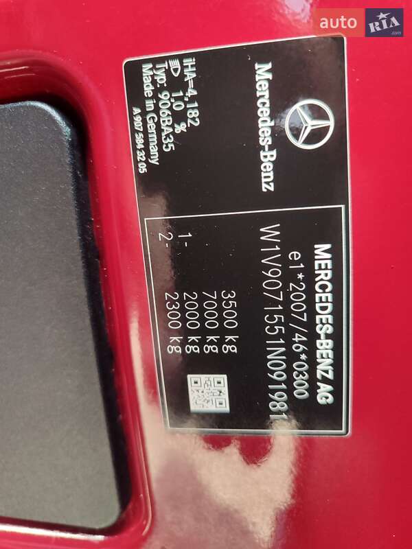 Тентований Mercedes-Benz Sprinter 2020 в Ковелі