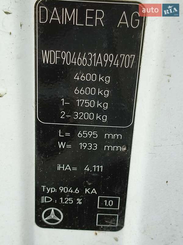 Грузовой фургон Mercedes-Benz Sprinter 2005 в Одессе фото 2 Грузовой фургон Mercedes-Benz Sprinter 2005 в Одессе