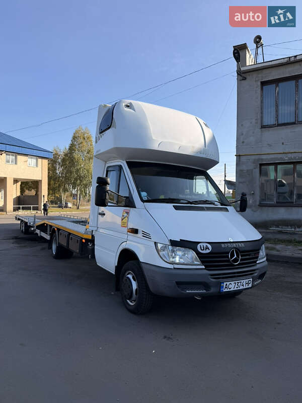 Автовоз Mercedes-Benz Sprinter 2002 в Луцьку фото 2 Автовоз Mercedes-Benz Sprinter 2002 в Луцьку