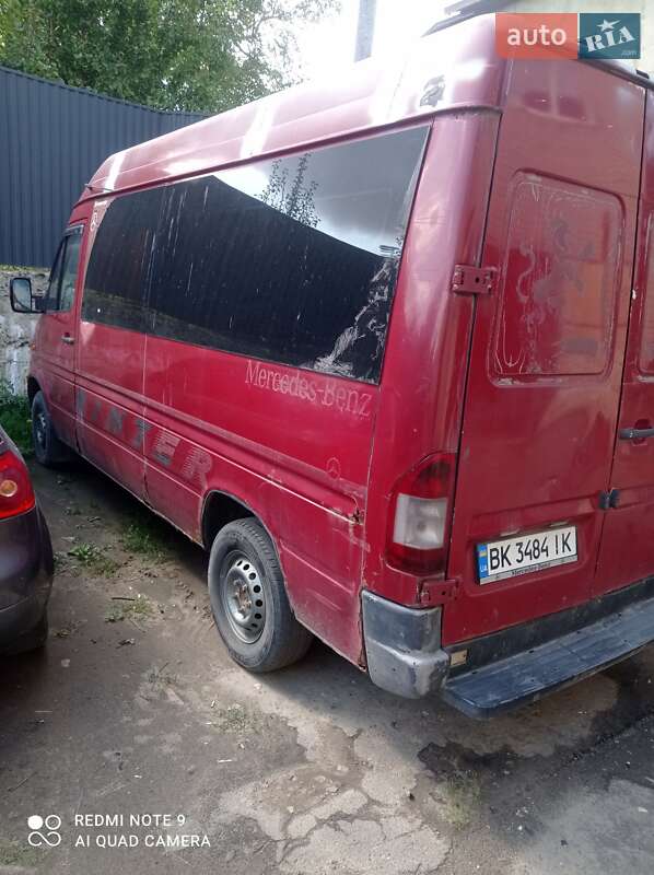 Мікроавтобус Mercedes-Benz Sprinter 2001 в Здолбуніві фото 5 Мікроавтобус Mercedes-Benz Sprinter 2001 в Здолбуніві