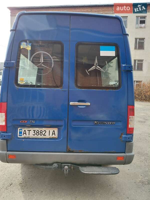 Минивэн Mercedes-Benz Sprinter 2004 в Коломые фото 4 Минивэн Mercedes-Benz Sprinter 2004 в Коломые