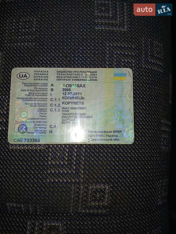 Грузопассажирский фургон Mercedes-Benz Sprinter 2005 в Виноградове