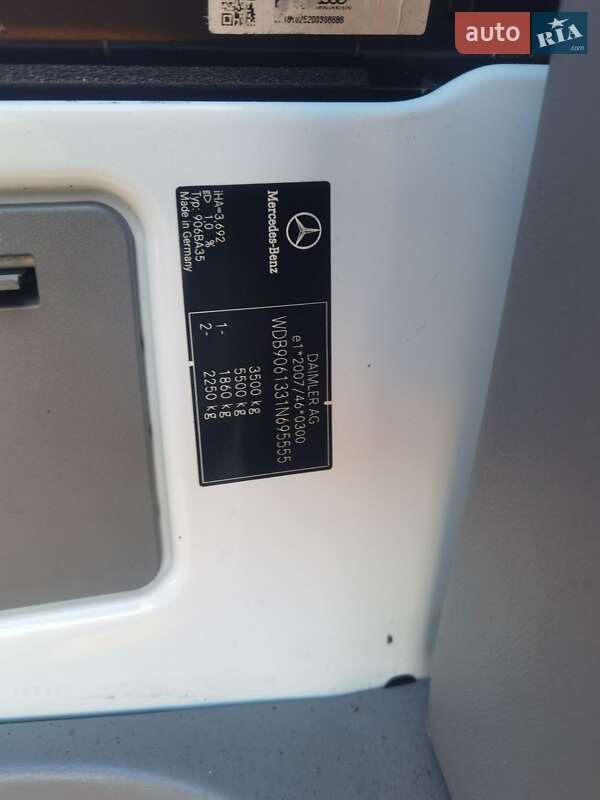 Рефрижератор Mercedes-Benz Sprinter 2016 в Дубні