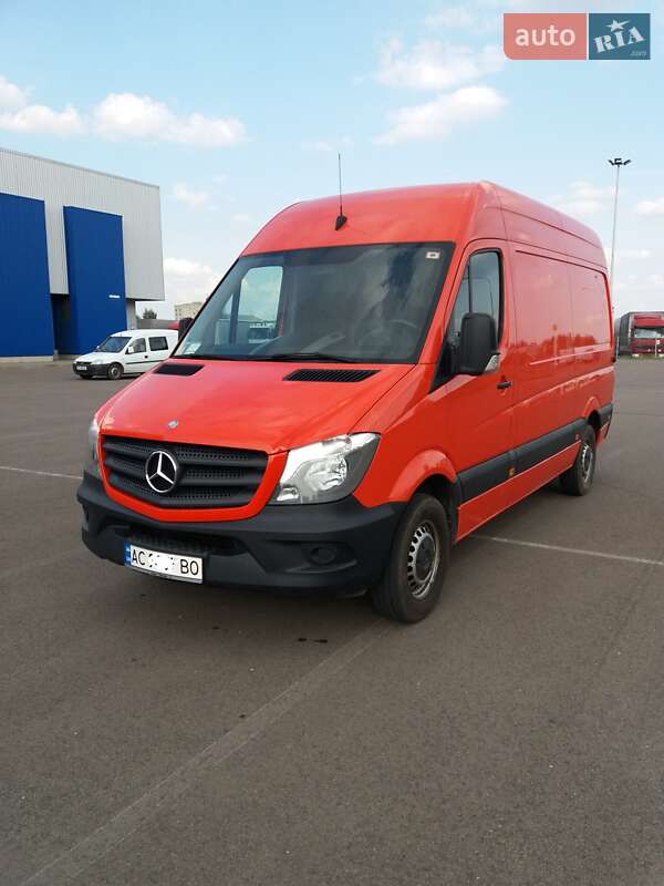 Вантажний фургон Mercedes-Benz Sprinter 2014 в Ковелі фото 2 Вантажний фургон Mercedes-Benz Sprinter 2014 в Ковелі