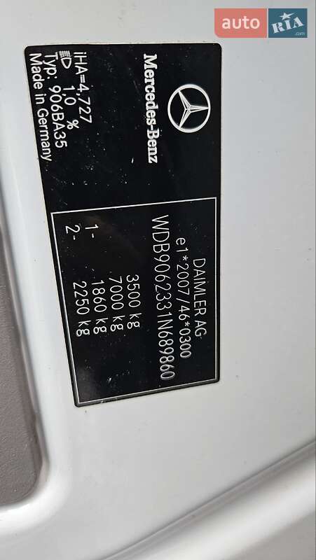 Борт Mercedes-Benz Sprinter 2017 в Рівному