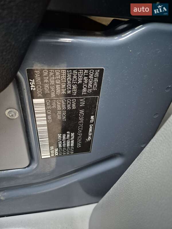 Вантажний фургон Mercedes-Benz Sprinter 2018 в Ратному