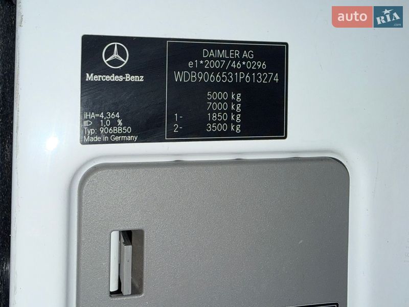 Грузовой фургон Mercedes-Benz Sprinter 2018 в Луцке фото 26 Грузовой фургон Mercedes-Benz Sprinter 2018 в Луцке