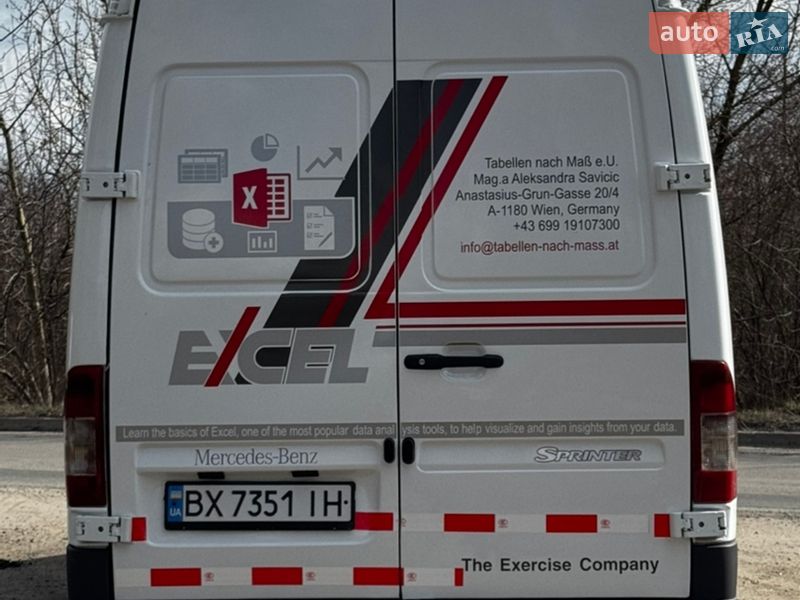 Грузовой фургон Mercedes-Benz Sprinter 2004 в Виннице