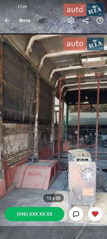 Вантажопасажирський фургон Mercedes-Benz T2 1995 в Луцьку