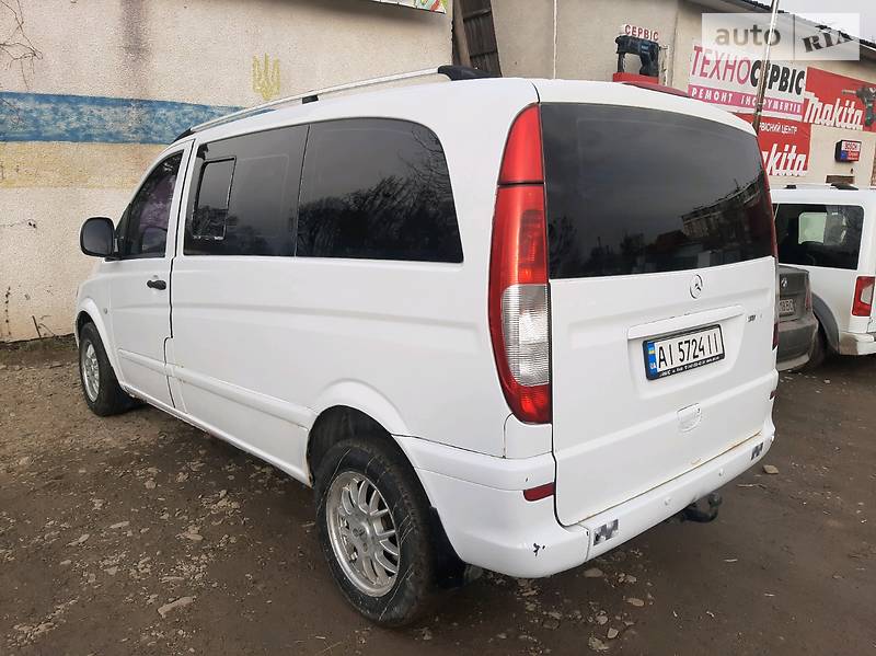 Грузопассажирский фургон Mercedes-Benz Vito 2003 в Черновцах фото 5 Грузопассажирский фургон Mercedes-Benz Vito 2003 в Черновцах