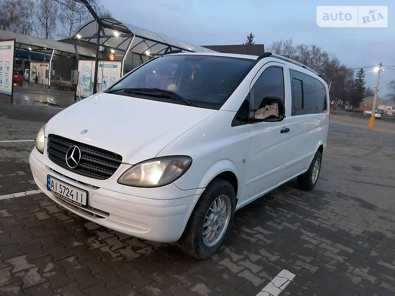 Грузопассажирский фургон Mercedes-Benz Vito 2003 в Черновцах фото 14 Грузопассажирский фургон Mercedes-Benz Vito 2003 в Черновцах