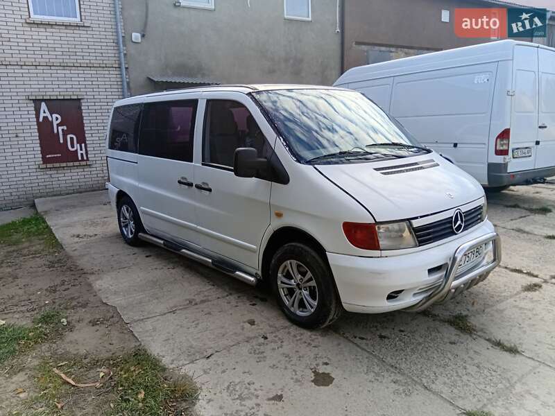 Мінівен Mercedes-Benz Vito 2000 в Чернівцях фото 4 Мінівен Mercedes-Benz Vito 2000 в Чернівцях