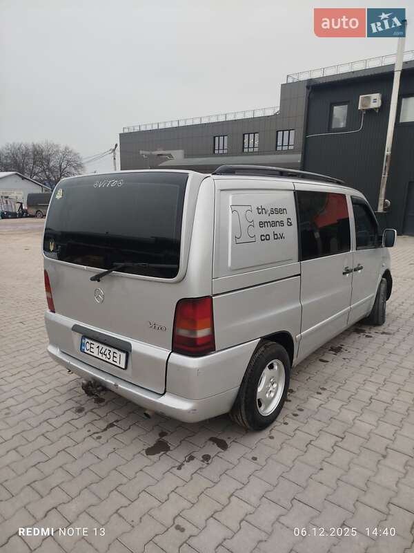 Минивэн Mercedes-Benz Vito 2003 в Сокирянах фото 2 Минивэн Mercedes-Benz Vito 2003 в Сокирянах