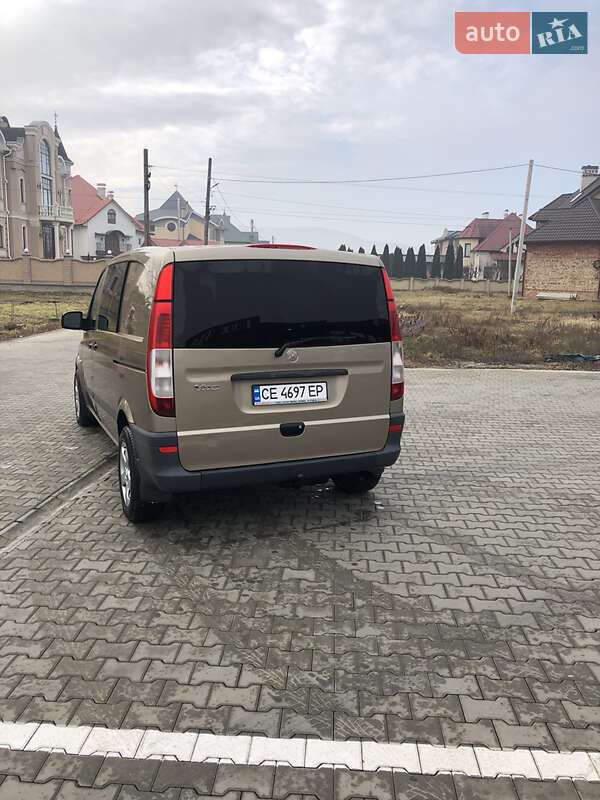 Грузовой фургон Mercedes-Benz Vito 2010 в Черновцах