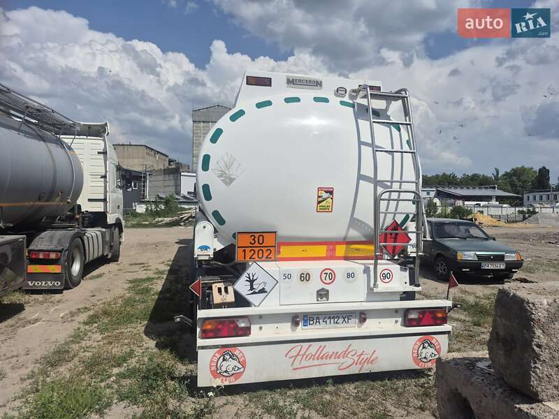 Цистерна полуприцеп Merceron М 343RDP0 2001 в Кропивницком
