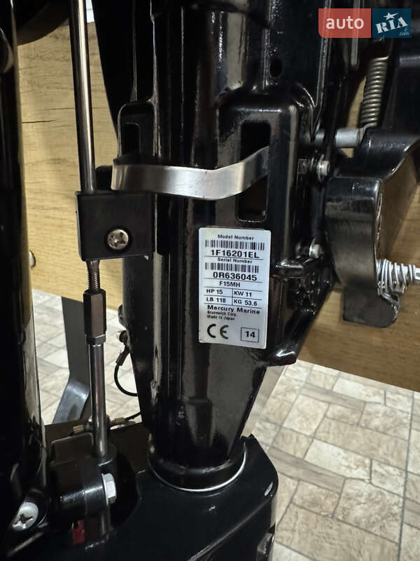Інший водний транспорт Mercury 15 2014 в Летичіві