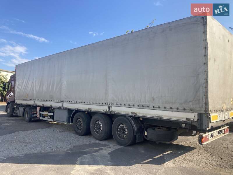 Тентованный борт (штора) - полуприцеп Merker M 300 2006 в Одессе