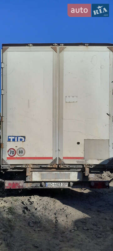 Тентований борт (штора) - напівпричіп Merker M 300 2005 в Ужгороді