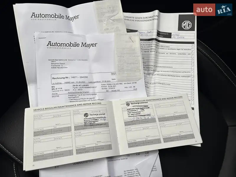 Позашляховик / Кросовер MG ZS EV 2020 в Львові документ