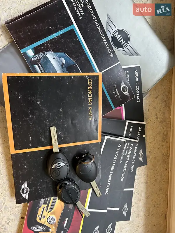 Хетчбек MINI Cooper 2004 в Одесі документ